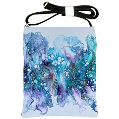 Sea Anemone  Shoulder Sling Bag by CKArtCreations