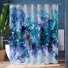 Sea Anemone  Shower Curtain 60  X 72  (medium)  by CKArtCreations