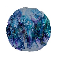 Sea Anemone  Standard 15  Premium Round Cushions