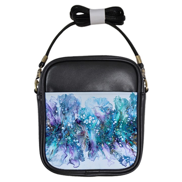 Sea anemone  Girls Sling Bag