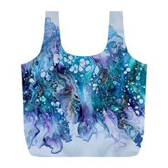 Sea Anemone  Full Print Recycle Bag (l) by CKArtCreations