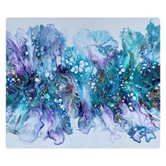 Sea Anemone  Double Sided Flano Blanket (small) 