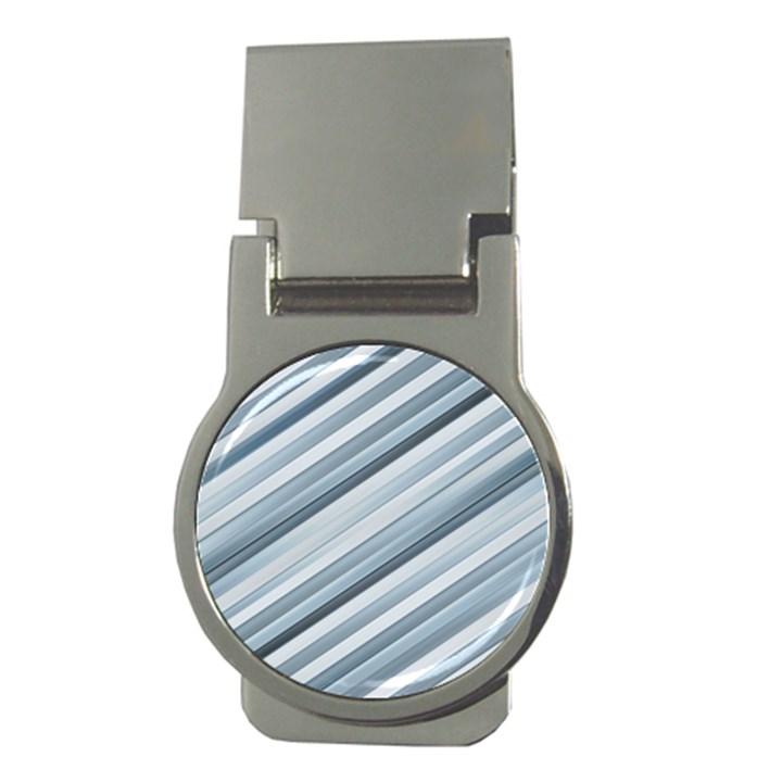 Modern Stripes Print Money Clips (Round) 