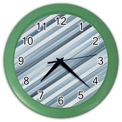 Modern Stripes Print Color Wall Clock