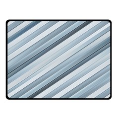 Modern Stripes Print Fleece Blanket (small) by dflcprintsclothing