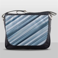 Modern Stripes Print Messenger Bag by dflcprintsclothing