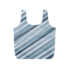 Modern Stripes Print Full Print Recycle Bag (s)