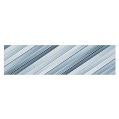 Modern Stripes Print Satin Scarf (oblong)