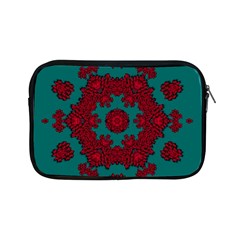 Cherry-blossom Mandala Of Sakura Branches Apple Ipad Mini Zipper Cases by pepitasart