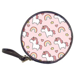 Cute-unicorn-rainbow-seamless-pattern-background Classic 20-cd Wallets