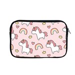 Cute-unicorn-rainbow-seamless-pattern-background Apple MacBook Pro 13  Zipper Case Front