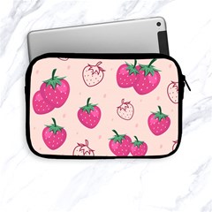 Seamless-strawberry-fruit-pattern-background Apple Ipad Mini Zipper Cases by Vaneshart