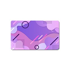 Colorful-abstract-wallpaper-theme Magnet (name Card) by Vaneshart