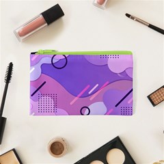 Colorful-abstract-wallpaper-theme Cosmetic Bag (xs) by Vaneshart