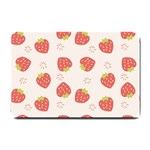 Strawberries-pattern-design Small Doormat  24 x16  Door Mat