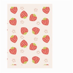 Strawberries-pattern-design Large Garden Flag (two Sides) by Vaneshart