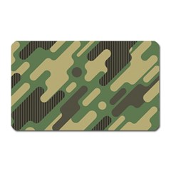 Camouflage-pattern-background Magnet (rectangular) by Vaneshart