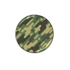 Camouflage-pattern-background Hat Clip Ball Marker (4 Pack) by Vaneshart