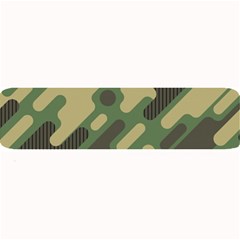 Camouflage-pattern-background Large Bar Mats by Vaneshart