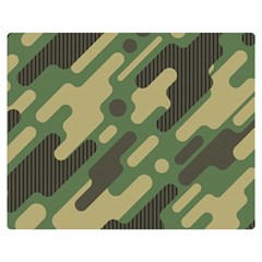 Camouflage-pattern-background Double Sided Flano Blanket (medium)  by Vaneshart