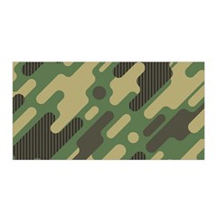 Camouflage-pattern-background Satin Wrap by Vaneshart