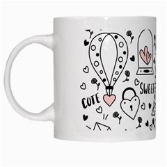 Big-collection-with-hand-drawn-objects-valentines-day White Mugs