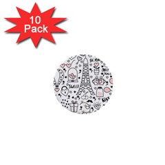 Big-collection-with-hand-drawn-objects-valentines-day 1  Mini Buttons (10 pack) 