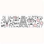 Big-collection-with-hand-drawn-objects-valentines-day Large Bar Mats 32 x8.5  Bar Mat