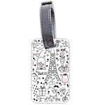 Big-collection-with-hand-drawn-objects-valentines-day Luggage Tag (two sides) Back