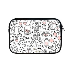 Big-collection-with-hand-drawn-objects-valentines-day Apple iPad Mini Zipper Cases