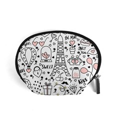 Big-collection-with-hand-drawn-objects-valentines-day Accessory Pouch (Small)