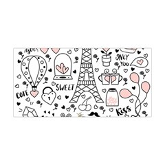 Big-collection-with-hand-drawn-objects-valentines-day Yoga Headband by Vaneshart