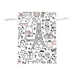 Big-collection-with-hand-drawn-objects-valentines-day Lightweight Drawstring Pouch (M) Back