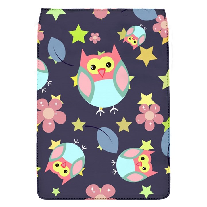 Owl stars pattern background Removable Flap Cover (S)