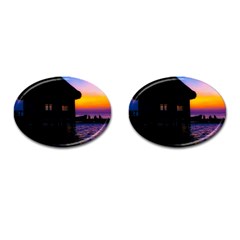 Ocean Dreaming Cufflinks (oval) by essentialimage