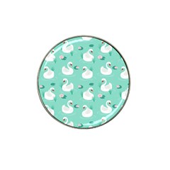 Elegant-swan-seamless-pattern Hat Clip Ball Marker (10 Pack) by Vaneshart