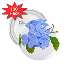 Botanical Floral Print Stylized Photo 2 25  Buttons (100 Pack)  by dflcprintsclothing