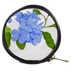 Botanical Floral Print Stylized Photo Mini Makeup Bag