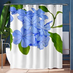 Botanical Floral Print Stylized Photo Shower Curtain 60  X 72  (medium)  by dflcprintsclothing