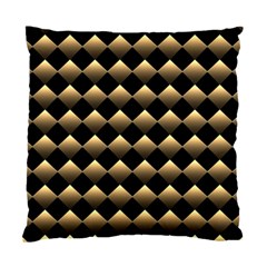 Golden-chess-board-background Standard Cushion Case (two Sides) by Vaneshart