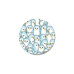 Penguins Pattern Golf Ball Marker (10 Pack) by Vaneshart