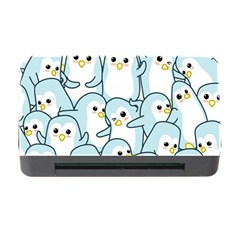 Penguins Pattern Memory Card Reader With Cf by Vaneshart