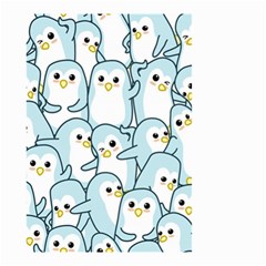 Penguins Pattern Small Garden Flag (two Sides) by Vaneshart