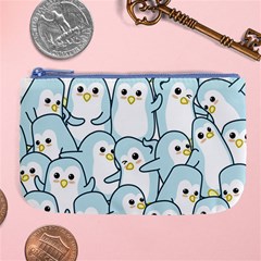 Penguins Pattern Large Coin Purse by Vaneshart