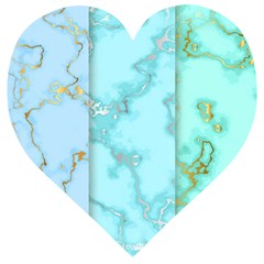 Background Marble Set Wooden Puzzle Heart by Vaneshart