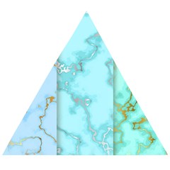 Background Marble Set Wooden Puzzle Triangle by Vaneshart