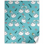 Elegant-swan-pattern-design Canvas 11  x 14  10.95 x13.48  Canvas - 1