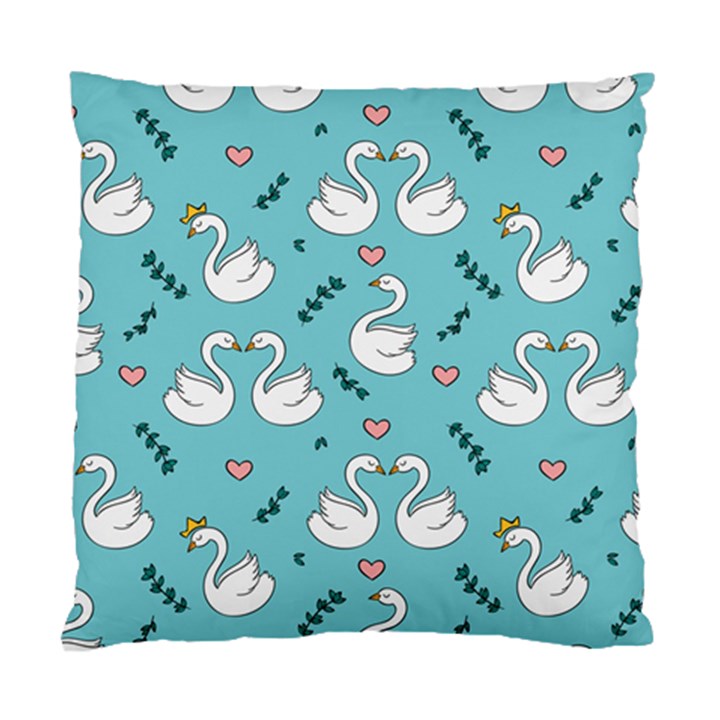 Elegant-swan-pattern-design Standard Cushion Case (One Side)