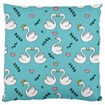 Elegant-swan-pattern-design Large Cushion Case (One Side) Front