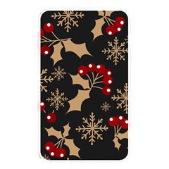 Christmas Pattern With Snowflakes Berries Memory Card Reader (rectangular)